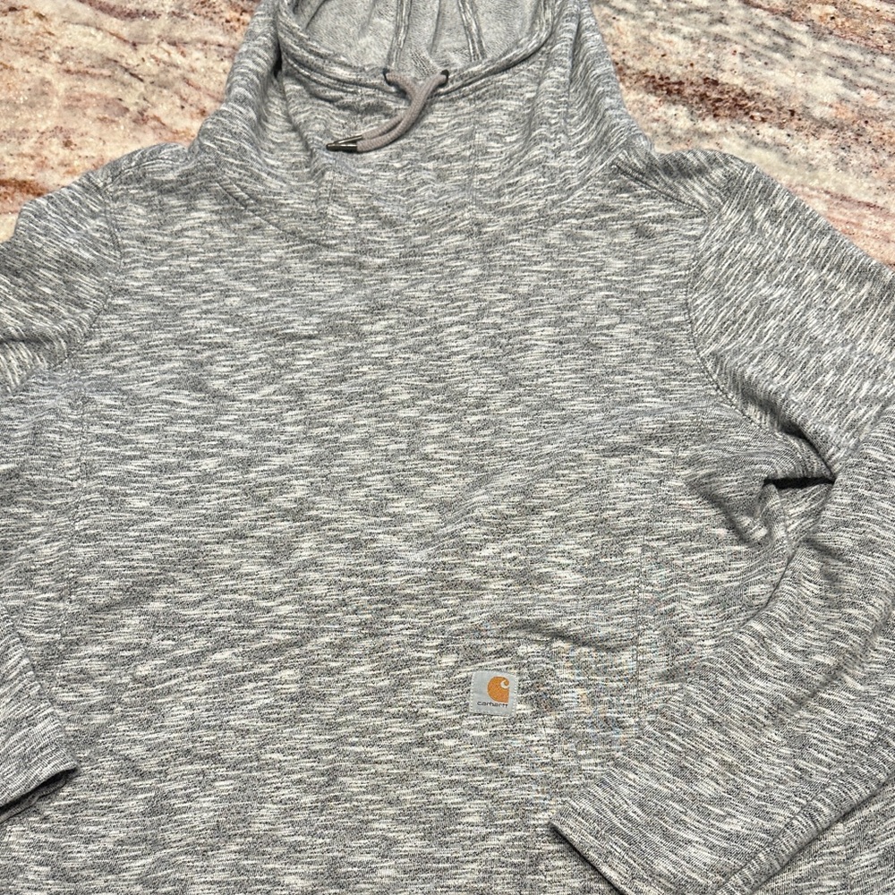 Carhartt Heather Gray women’s size XL Turtleneck Sweater